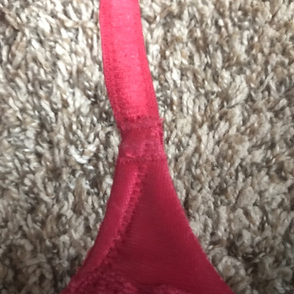 Bestform padded dark red bra size 38C - sexy! - Picture 3 of 4